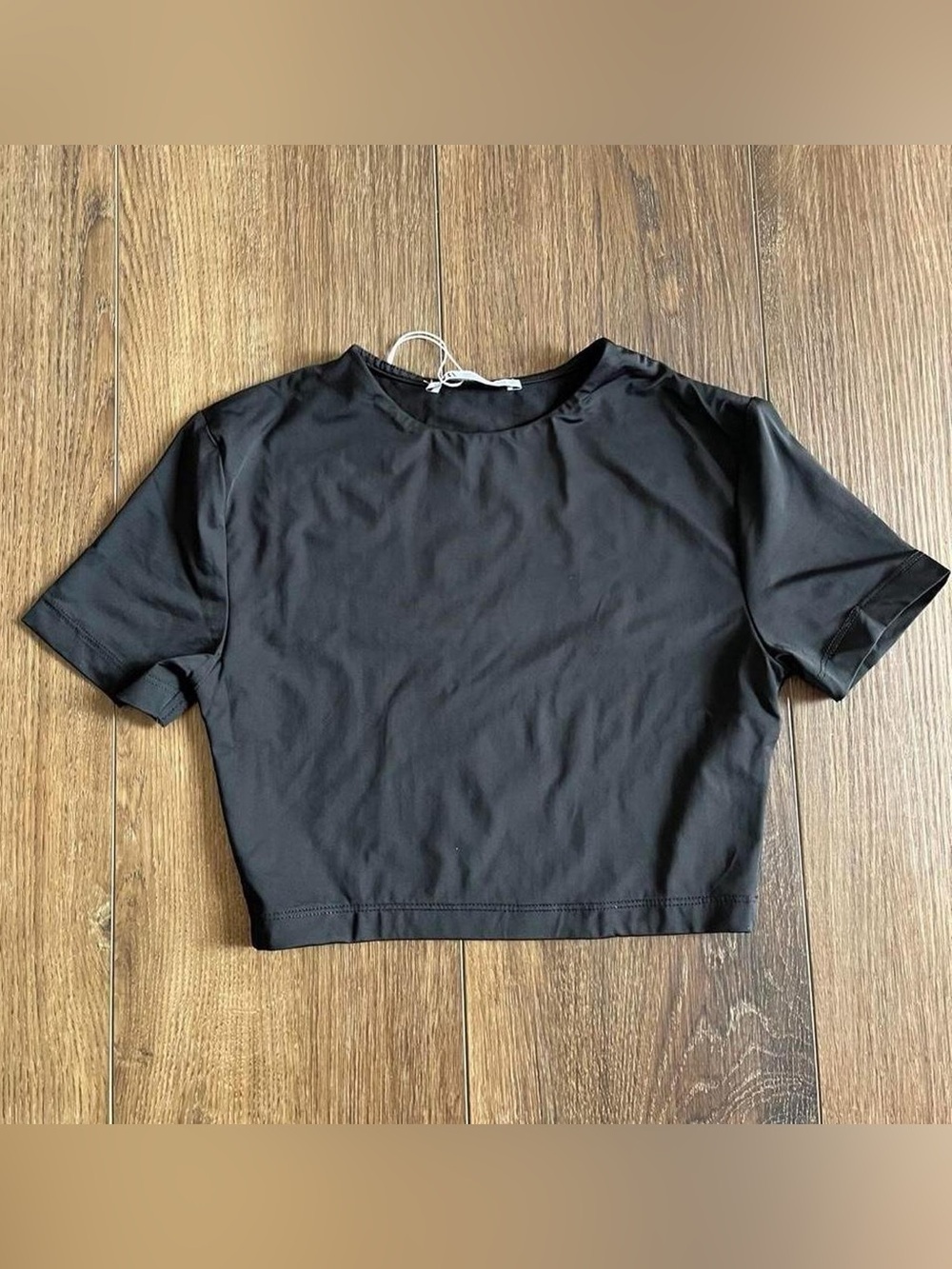 Zara Black Crop Top